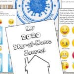 The "Stay at Home" printable journal for your kids and is designed to encourage social distancing, staying healthy physically and emotionally and giving you great ideas.