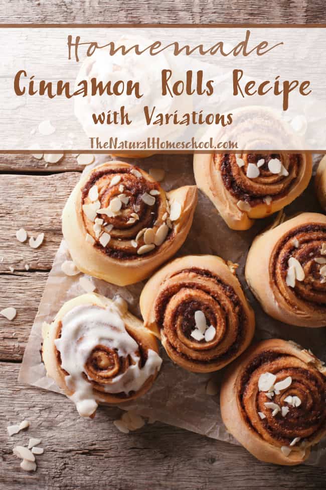 Homemade Cinnamon Rolls Recipe with Variations
