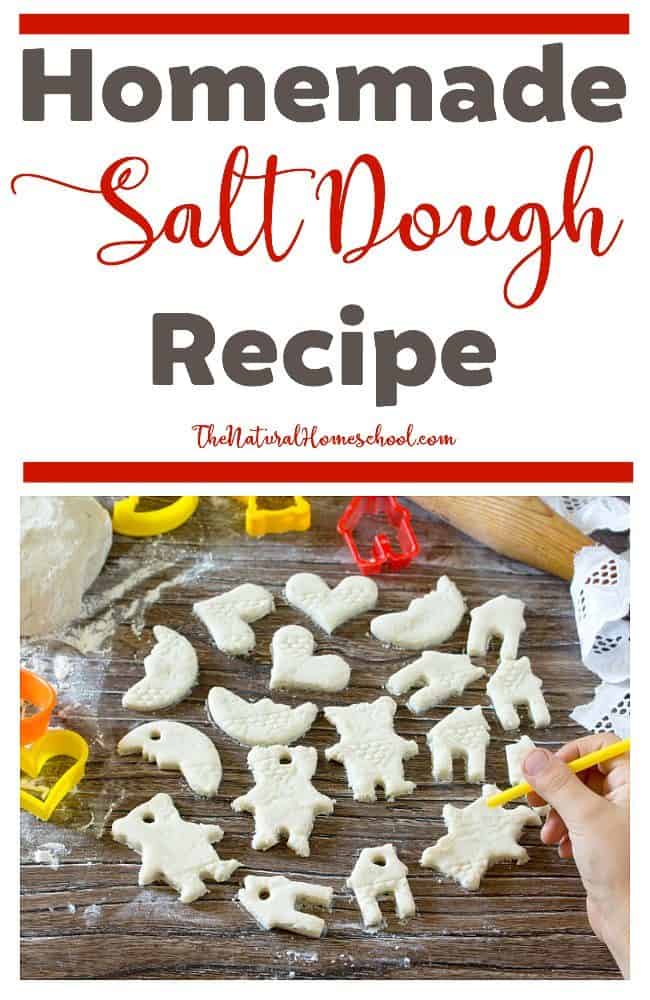 Homemade salt dough is especially popular during the winter holidays because it is so easy to make ornaments out of it, but in reality, salt dough can be used anytime during the year.