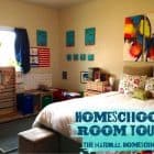 Homeschool room tour
