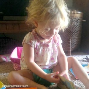 Here is a list of activity ideas on what we do to occupy your toddler while homeschooling!