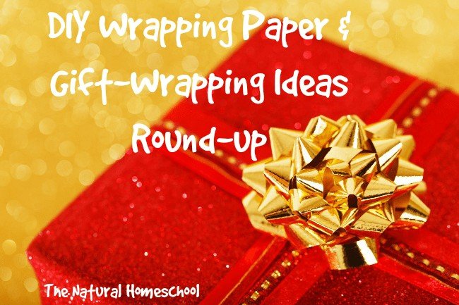 Welcome to our DIY wrapping paper and gift-wrapping ideas round-up!