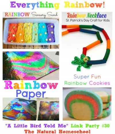 Beautiful Rainbow Arts and Crafts - The Natural Homeschool