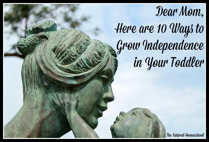 Dear Mom, Here are 10 Ways You can Grow Independence in Your Toddler