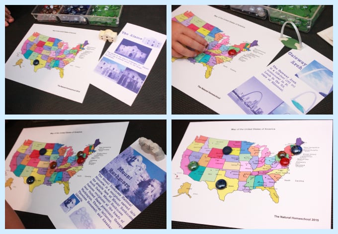 Tour of the USA: Lessons, Activities, Books & Free Printables