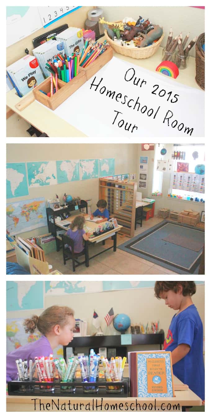 Our 2015 Homeschool Room Tour