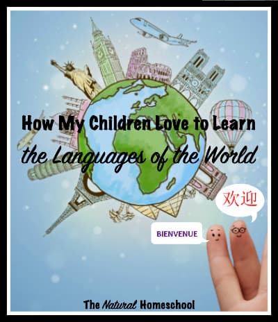 How My Children Love to Learn the Languages of the World {Coupon Code}