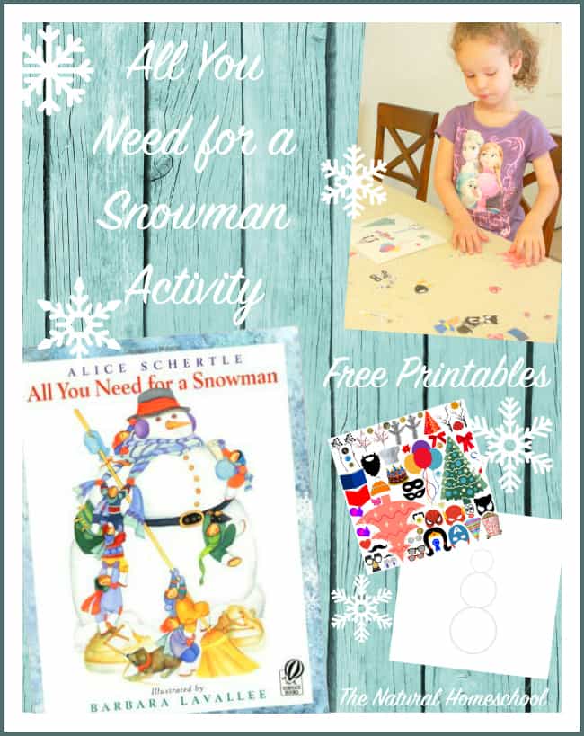 Printable Snowman Patterns {Children's Books & Activity}
