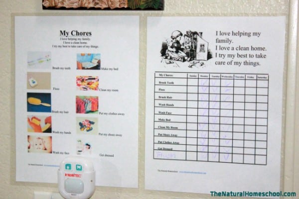 In this post, you will see two kinds of chore charts for multiple children with some free printable charts and cards.