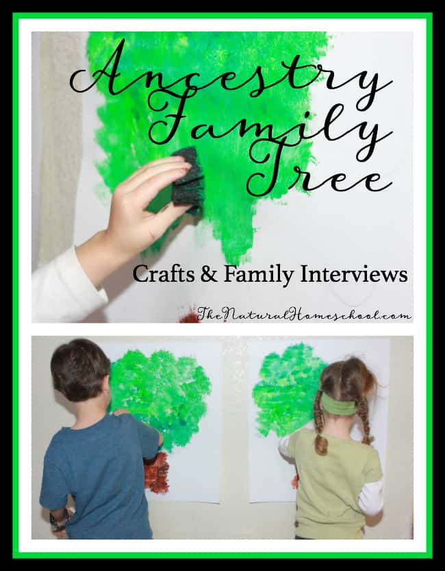 Ancestry Family Tree {Crafts & Family Interviews}