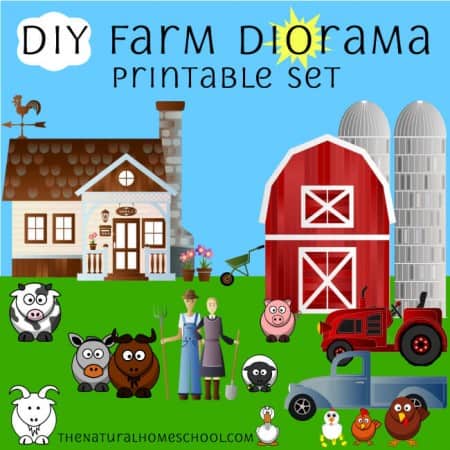 Make a Farm Diorama (Printable Sets Included)