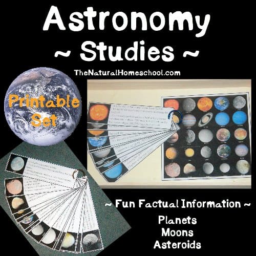Free Astronomy Home Study {Printable Set}