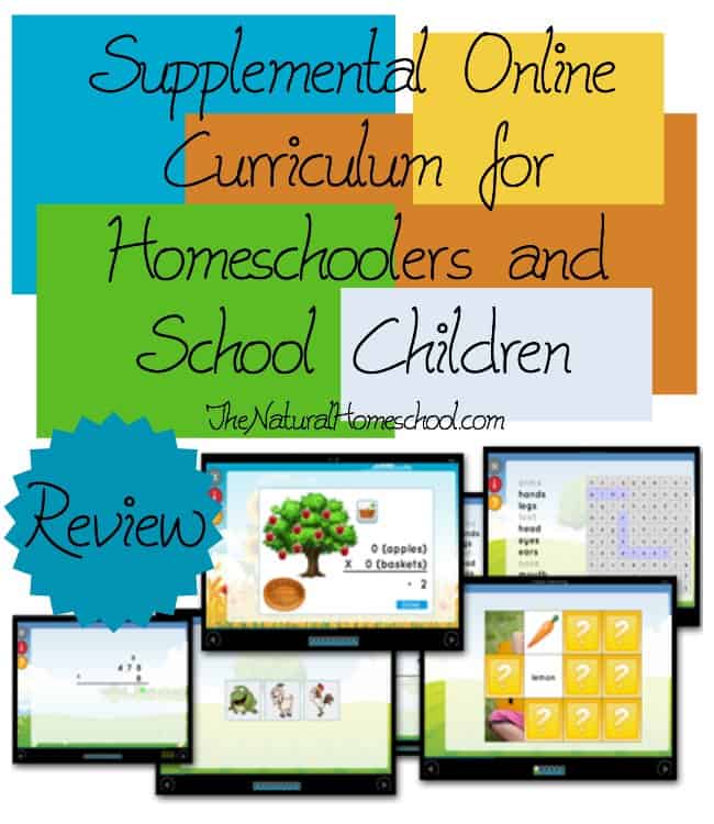Supplemental Online Curriculum for Homeschoolers and School Children