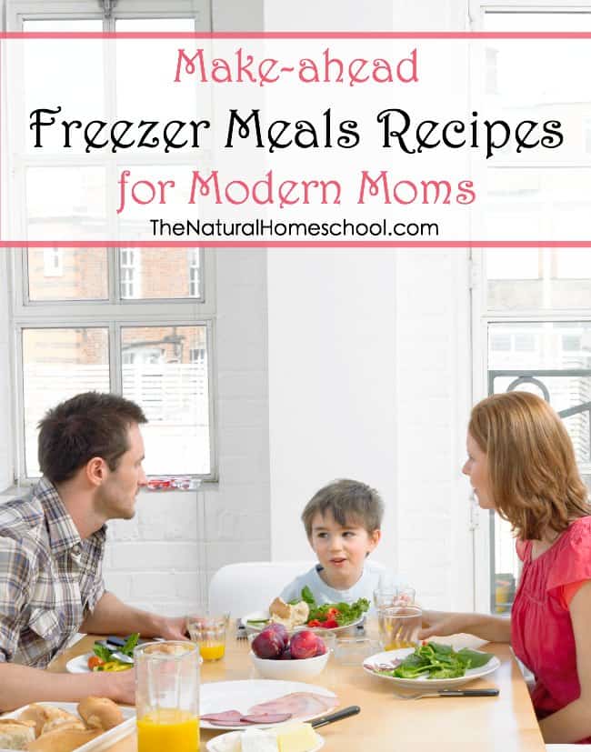 Make-ahead Freezer Meals Recipes for Busy Moms