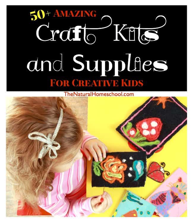 50+ Amazing Craft Kits and Supplies