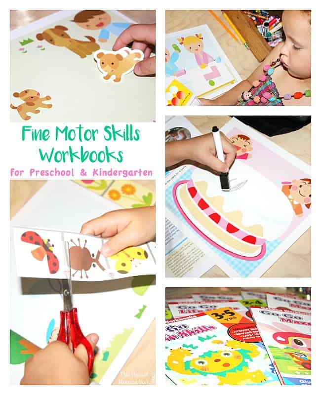 Fine Motor Skills Workbooks for Preschool & Kindergarten