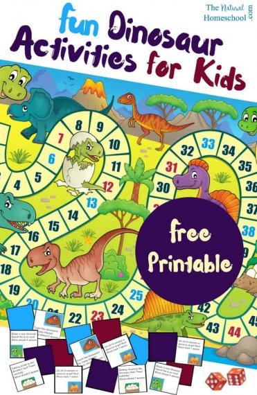 Free Printable Dinosaur Activities for Kids - The Natural Homeschool