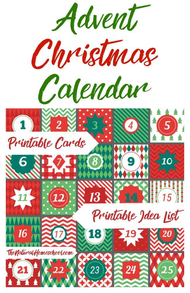Here is a wonderful and oh-so-beautiful advent Christmas calendar that is printable! Don't you think it is lovely? In this post, we have made these cute printable advent calendar cards and also, a list of ideas for the advent cards.