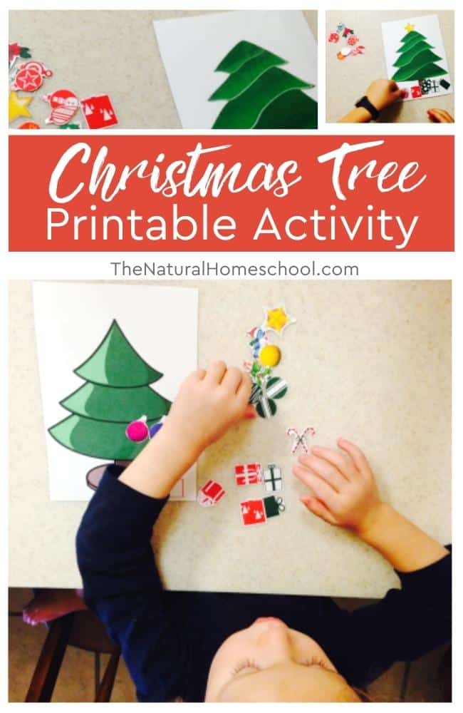 This Christmas tree decorating activity is the best printable that you will ever get this time of year!