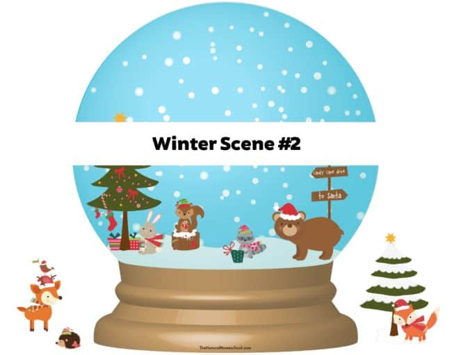 We are going to make a creative Winter scene diorama and we'll show you how to. It is so fun and easy to make a Winter diorama.