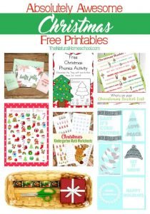 Free Christmas Printables for Kids - The Natural Homeschool