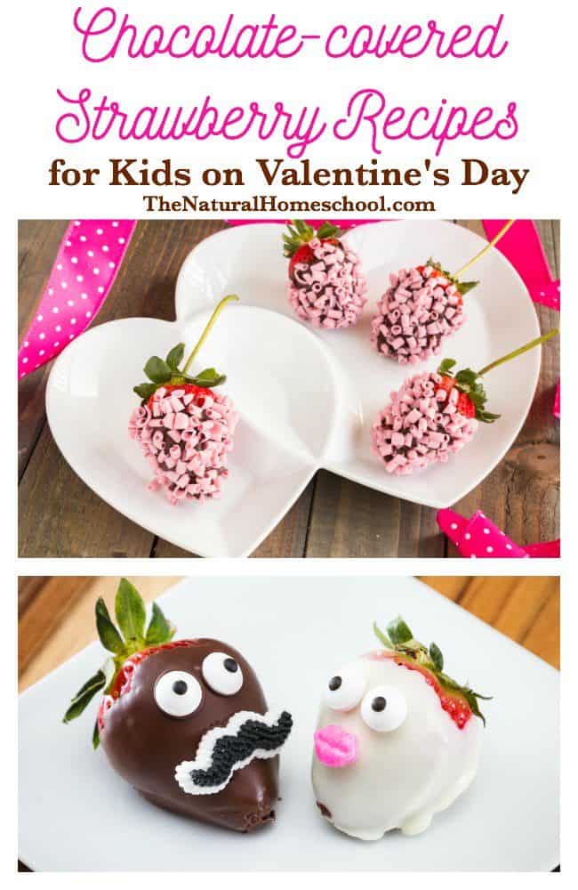 This is the impromptu activity my lovely daughter and I did tonight. We have some Chocolate-covered Strawberry Recipes that are fun and sweet for kids of all ages.