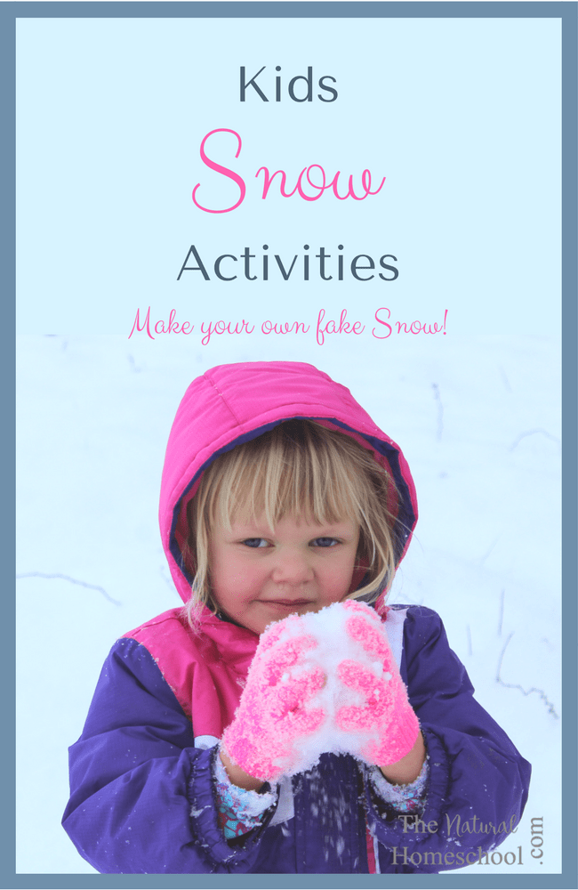 You can teach your kids about the science of snow, too, with these activities for kids.