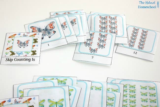 In this post, you will see all 15 sets of skip counting 3-Part Cards in a beautiful bundle! Get all skip counting cards from the 1s thru the 15s! That is almost 200 cards in all!