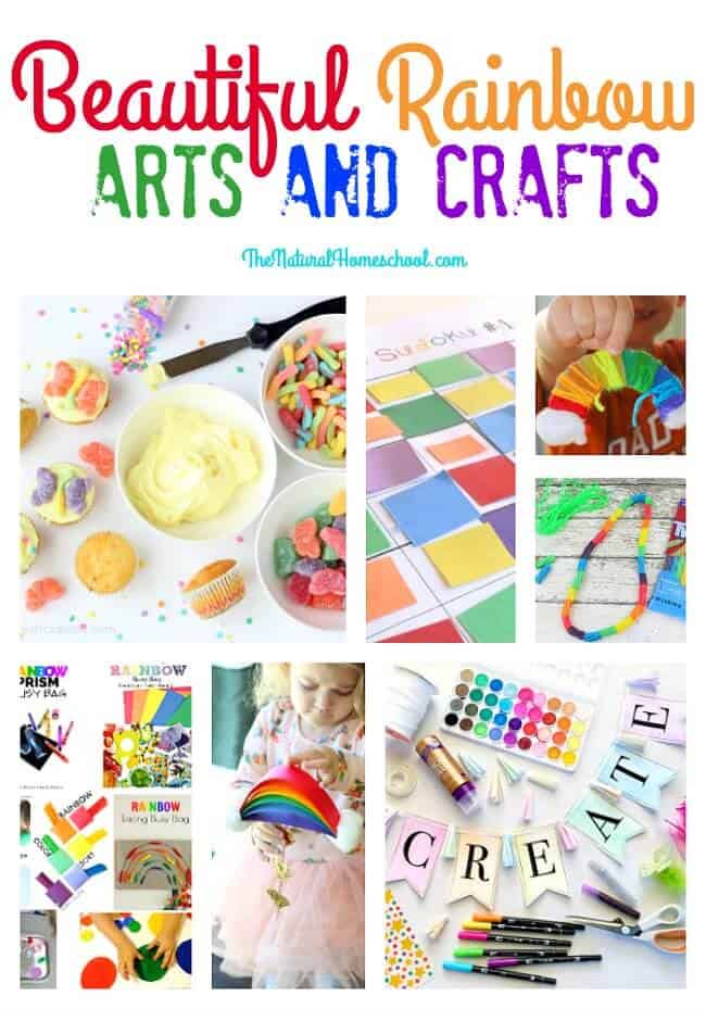 This is an great list of posts that bring you beautiful advice to make Beautiful Rainbow Arts and Crafts a wonderful experience. Include your children in the reading. What do they think? 