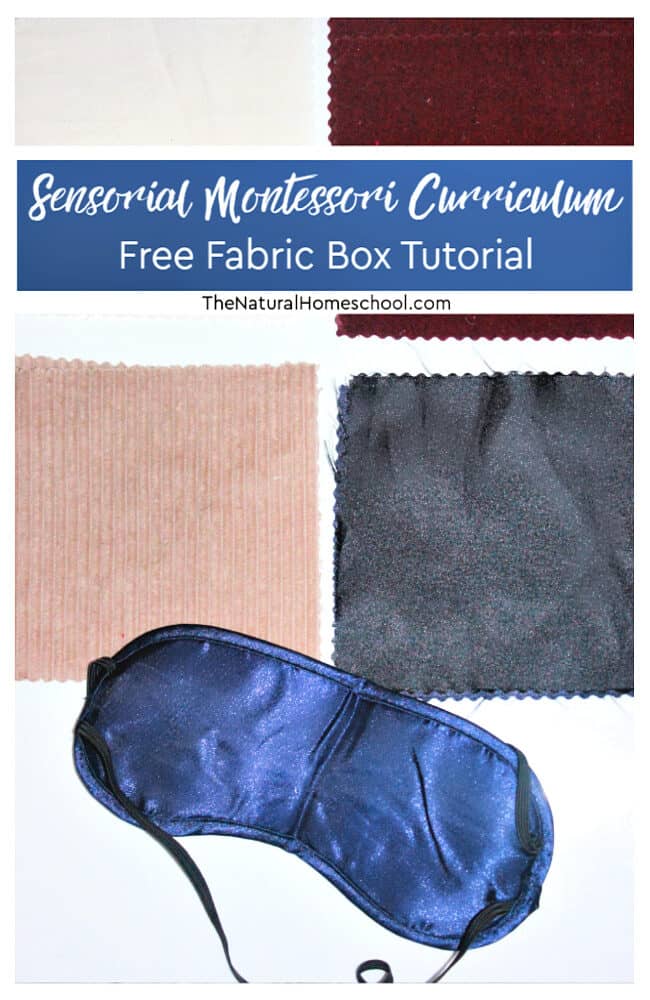 Let's discuss a wonderful Sensorial Montessori curriculum free fabric box tutorial. It ine of the greatest Sensorial works for younger kids.