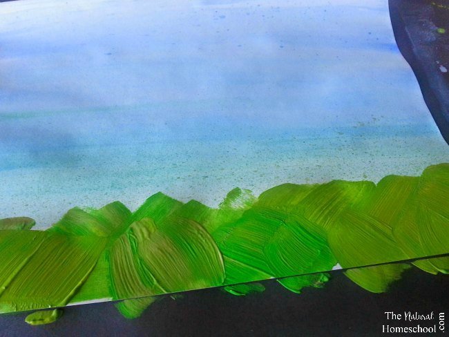 In this post, we will learn how to make brush and scratch textures that Eric Carle pictures are so famous for.