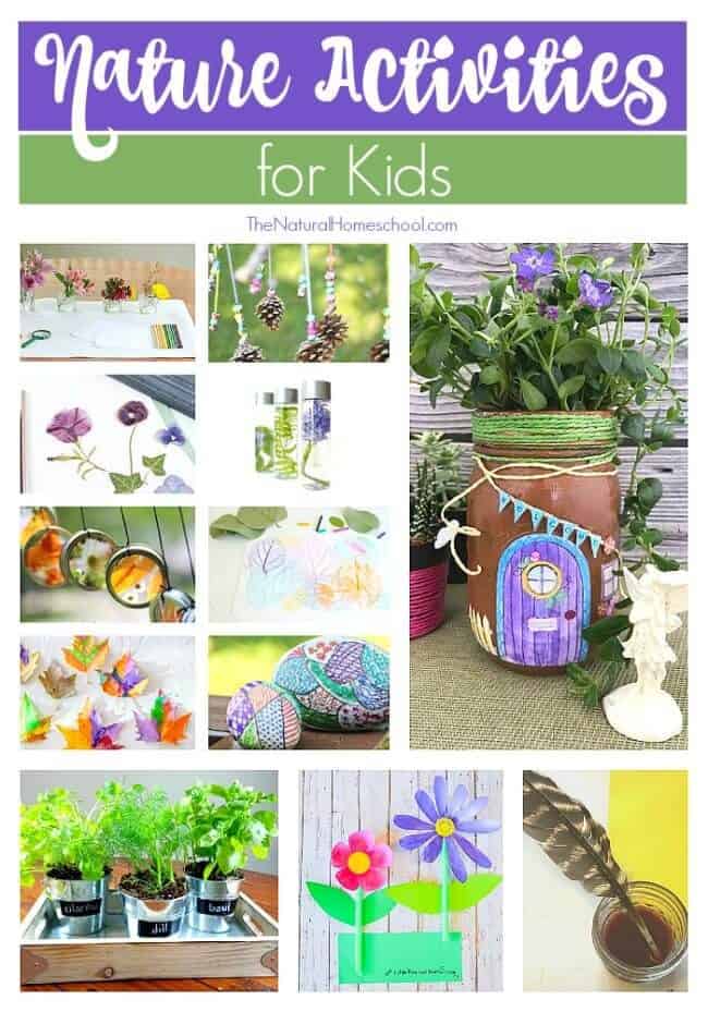 This is a great list of posts that bring you beautiful advice to make Nature Activities for Kids a wonderful experience. Include your children in the reading.