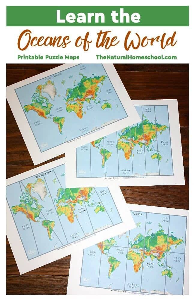 It is fun to learn all about the Oceans on a World map! After all, there are five world oceans and they cover a big part of the planet. In this post, we show you three ways we learned them in a way that kids enjoy it and the information actually sticks.