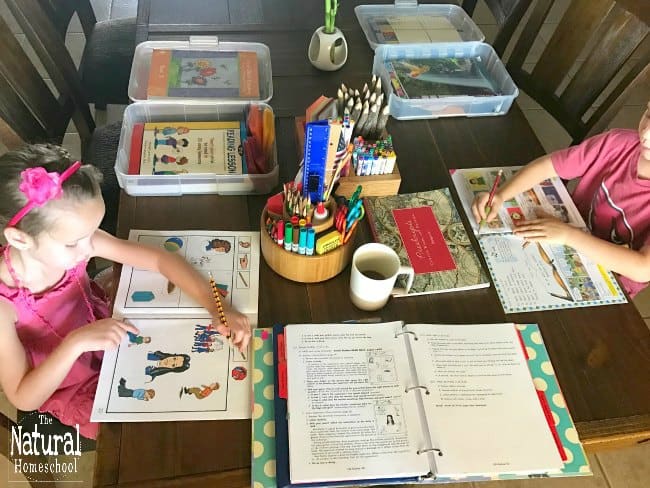 Awesome Homeschool Room - Pictures &amp; Printable Homeschool Planner - The ...