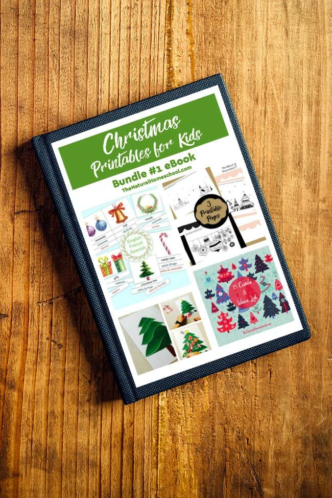 Christmas Printables for Kids - Bundle #1 eBook - The Natural Homeschool