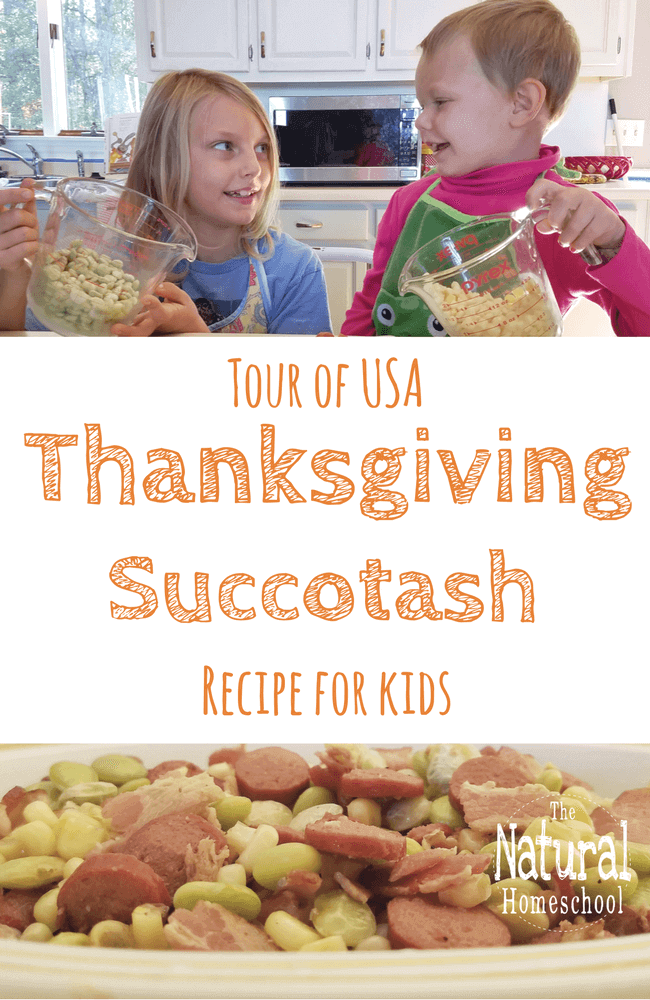 Take a tour of the USA history with a delicious dish just for kids! The great part is that they'll be learning a bit about US history and the origins of Thanksgiving in the process.