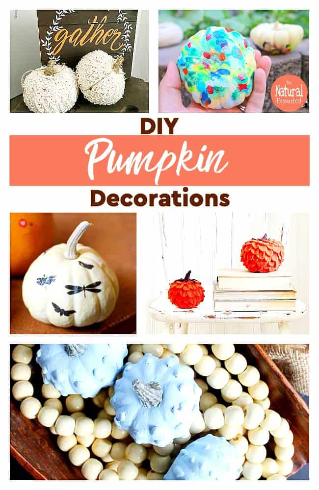 This is an awesome list of posts that bring you beautiful advice to make DIY Pumpkin Decorations for Fall a wonderful experience. Include your children in the reading. What do they think?