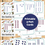 Butterfly Skip Counting Bundle (1s-15s)