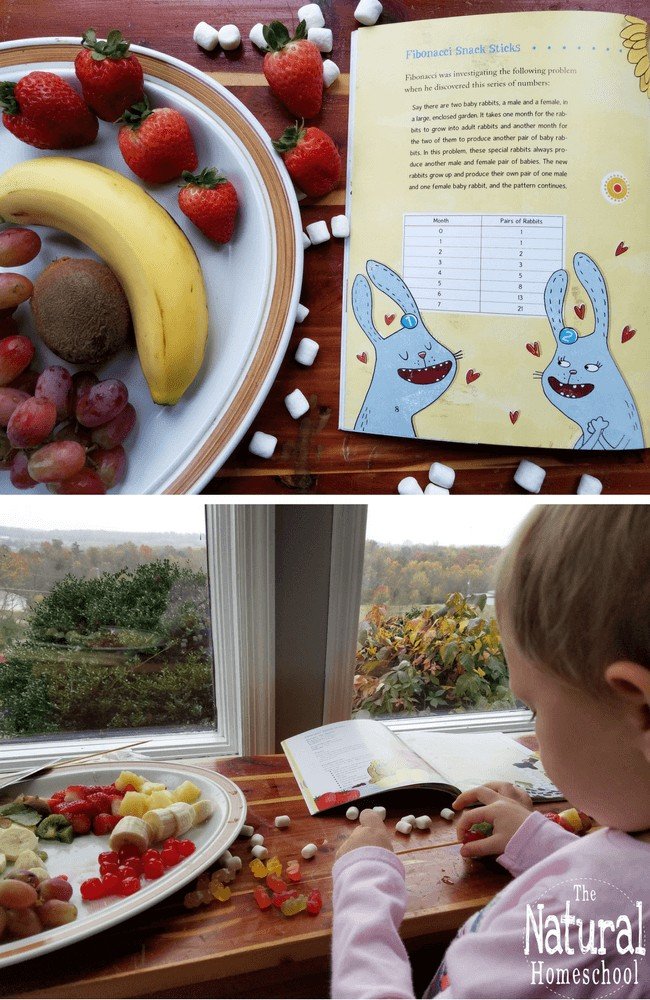 We love math picture books, especially those with edible Math activities and recipes!