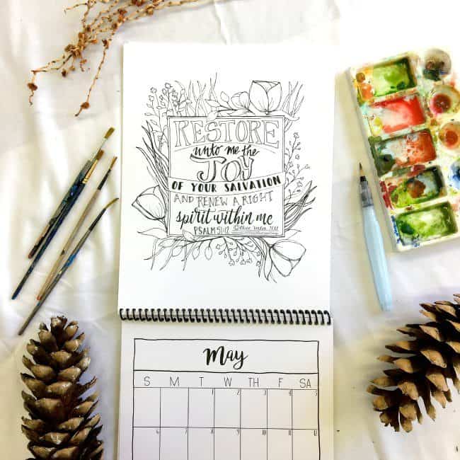 In this post, we will show you how beautiful, encouraging and fun coloring calendars for adults can really be.