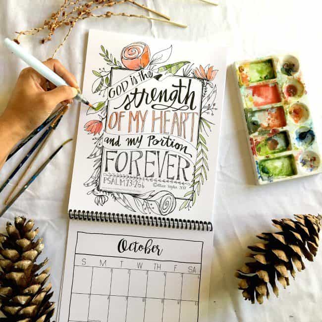 In this post, we will show you how beautiful, encouraging and fun coloring calendars for adults can really be.