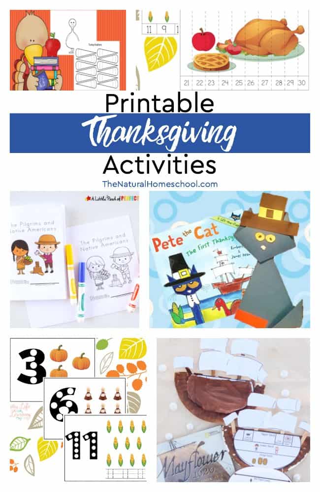 This is an awesome list of posts that bring you beautiful advice to make Printable Thanksgiving Activities a wonderful experience. Include your children in the reading. What do they think?