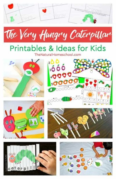 The Very Hungry Caterpillar Activities and Free Printables List - The ...