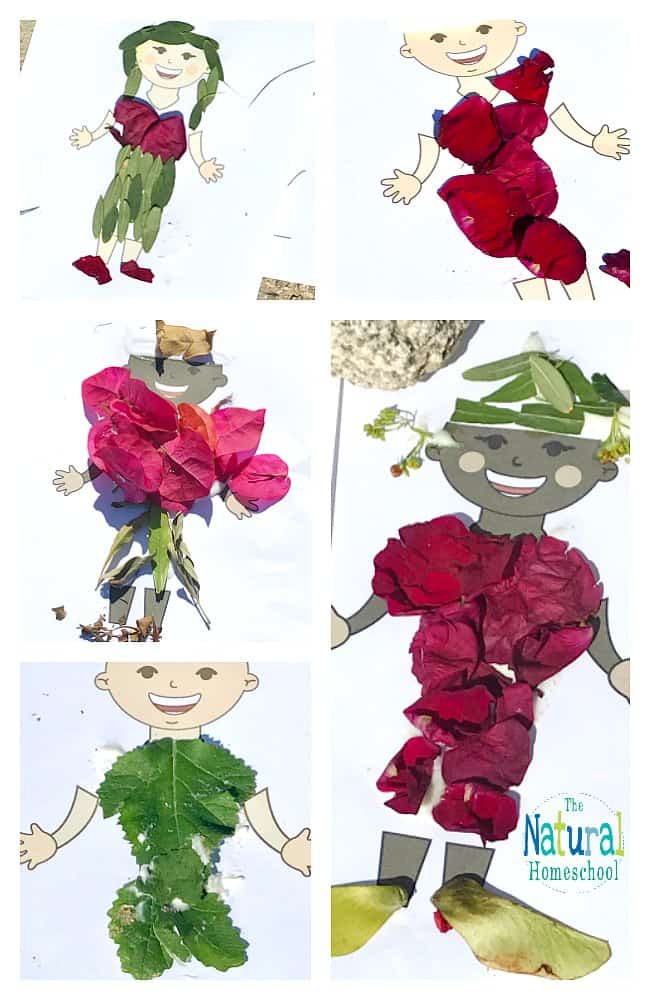 As soon as the weather is nice and plants start showing signs of life, we immediately look for Awesome Nature Crafts for Kids to enjoy! In this post, we will show you some nature art for kids to make with natural materials like leaves, flowers and even dirt.
