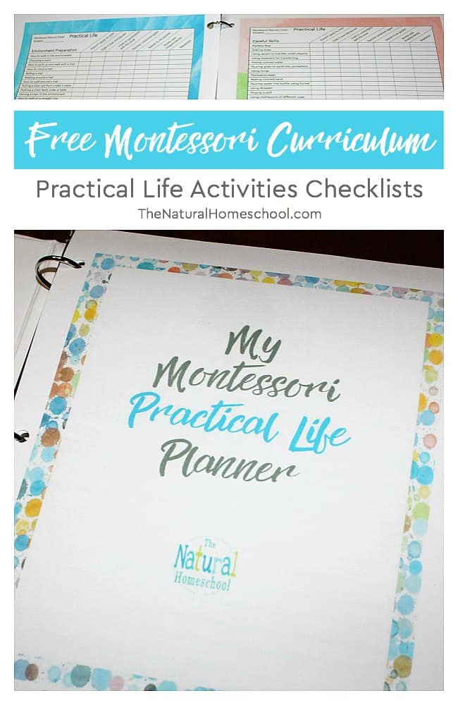 We are always excited about any free Montessori curriculum download that we come across. These are the things that would've made my journey of doing Montessori at home so much easier. This is why I wanted to share this wonderful and very helpful list of Montessori practical life activities!