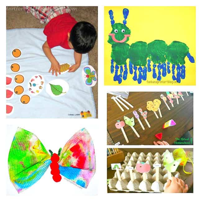 My kids loved this list! We went through this great set of The Very Hungry Caterpillar Activities and Crafts! We made so many fun ones!