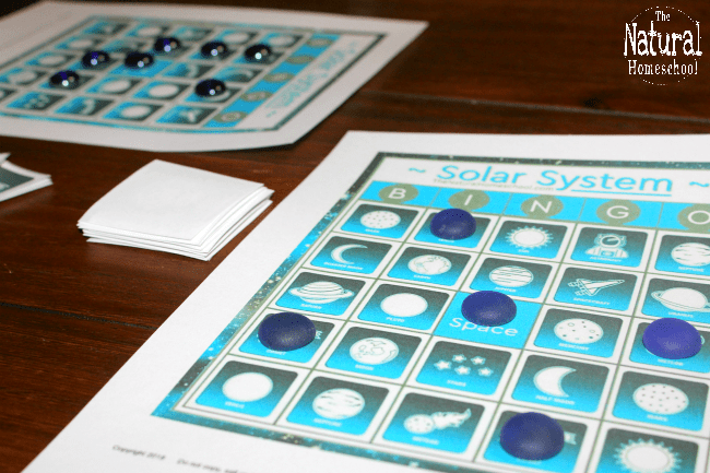We are excited about learning as much as we can about the Solar System. But why not add some fun while learning? In this post, we not only share Solar System pictures, but we also have an awesome Solar System Bingo game! Kids will love it!