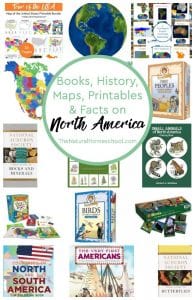 Books, Maps, History, Printables &amp; Facts on North America - The Natural ...