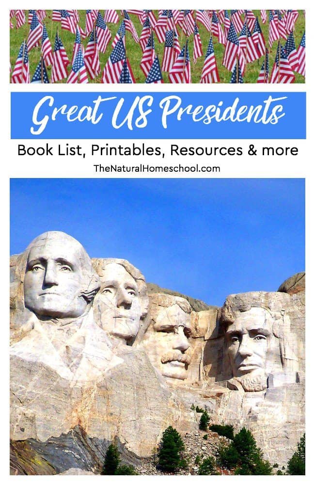 In this post, we will share with you a US Presidents book list, printables, resources and more! With this, you will have everything you need for a complete unit study of US Presidents.