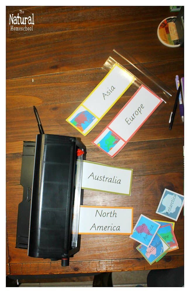 If you have been looking for ways to teach about the seven continents of the world to your kids, then check out these Montessori Geography printables and lessons. It is a complete look at our fantastic "7 continents of the world" bins.